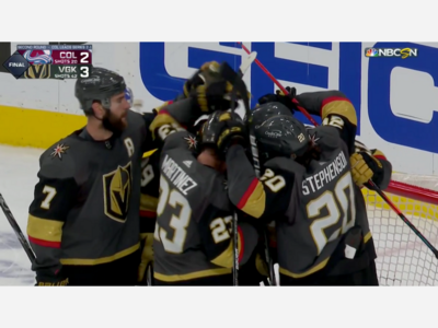 Vegas Golden Knights Beat the Avalanche 3-2 in a Tough Game 3, Now Down 2 Games to 1